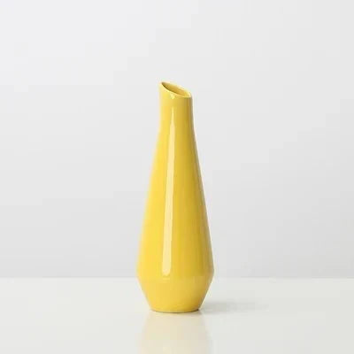 Moderne helle einfarbige Porzellanvase