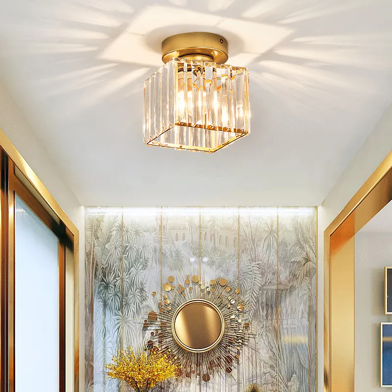Moderne Kristall-Deckenleuchte - CrystalGlow