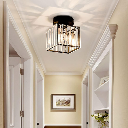 Moderne Kristall-Deckenleuchte - CrystalGlow