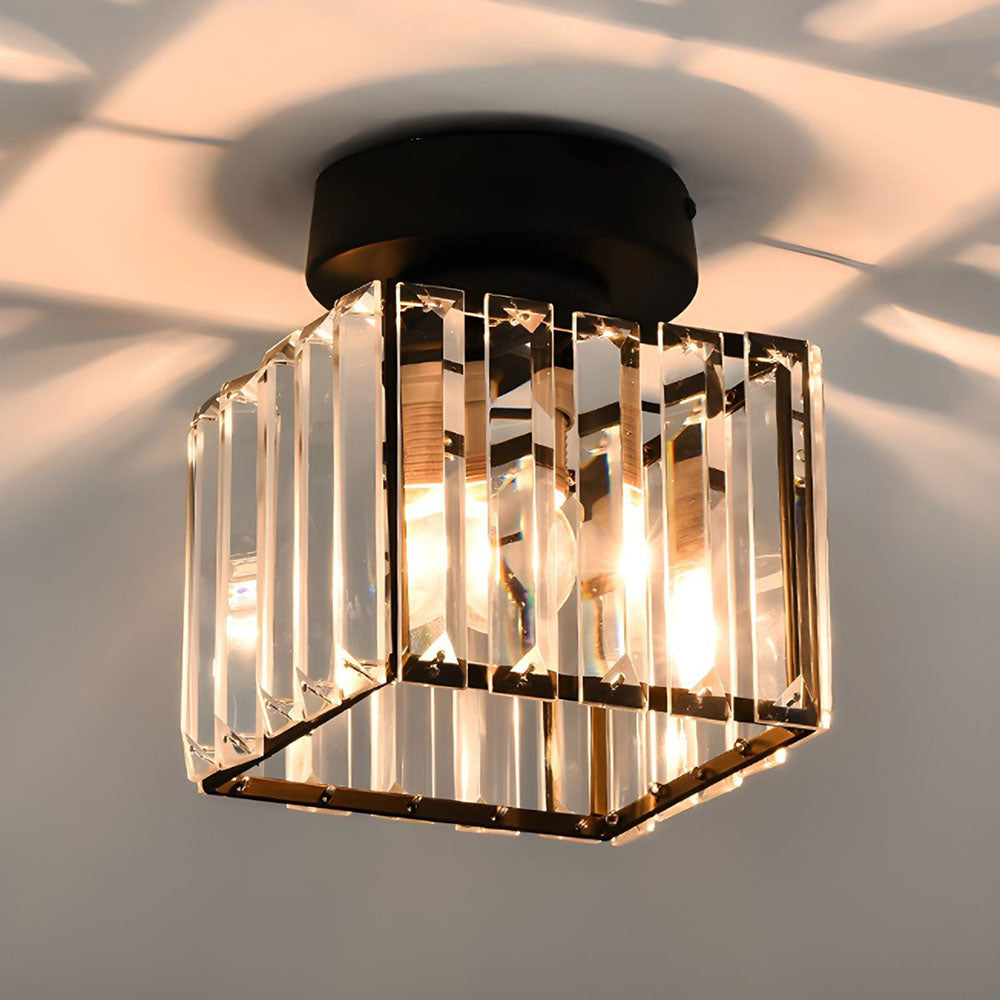 Moderne Kristall-Deckenleuchte - CrystalGlow