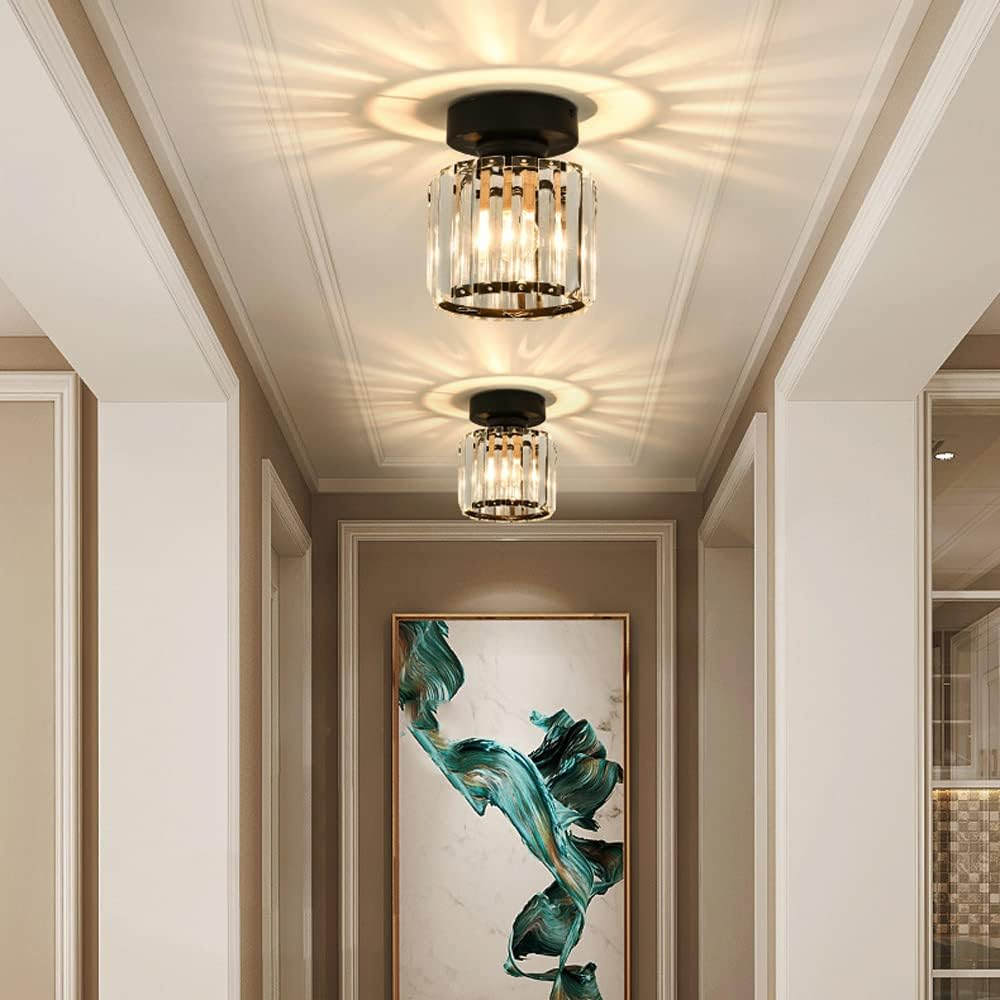 Moderne Kristall-Deckenleuchte - CrystalGlow