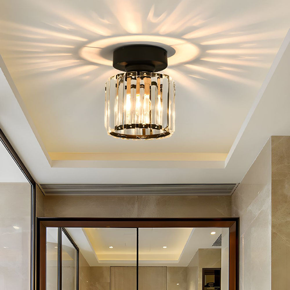 Moderne Kristall-Deckenleuchte - CrystalGlow