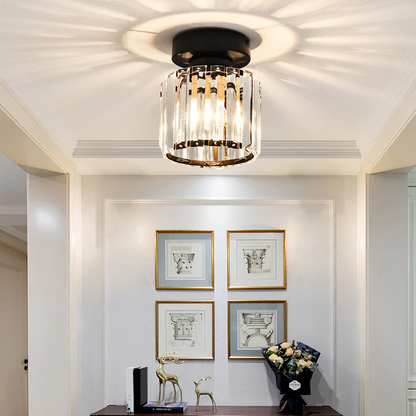 Moderne Kristall-Deckenleuchte - CrystalGlow