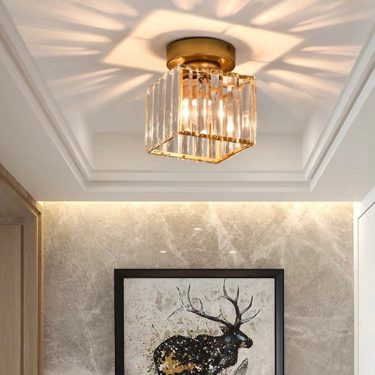 Moderne Kristall-Deckenleuchte - CrystalGlow