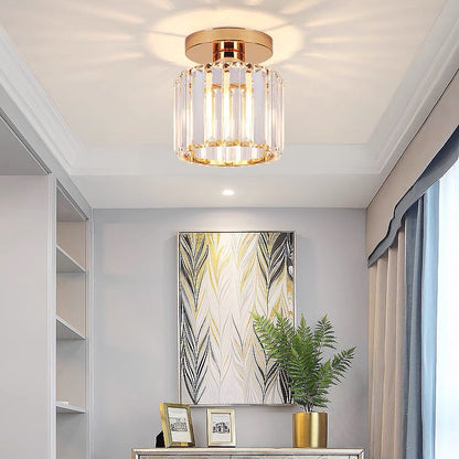 Moderne Kristall-Deckenleuchte - CrystalGlow