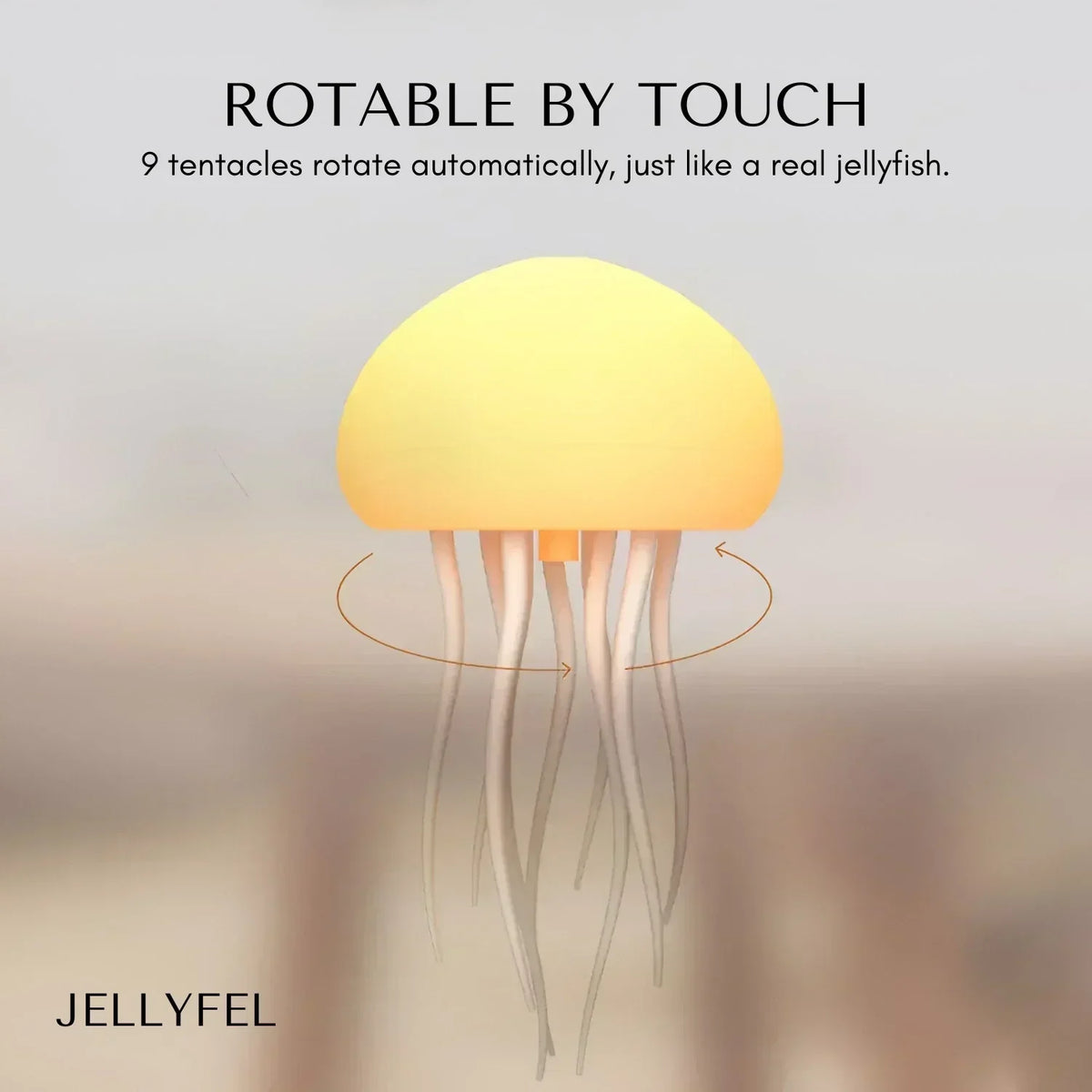 JellyBeat | Smarte bunte LED tanzende Quallenlampe