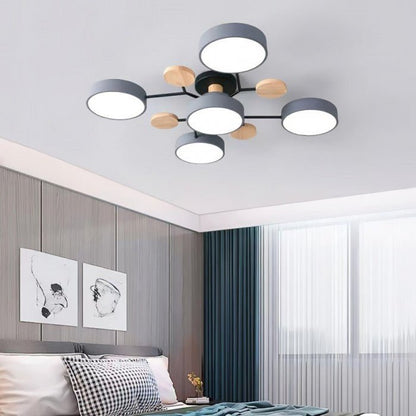 Verzweigte LED-Deckenleuchte - NordicGlow