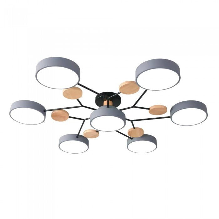 Verzweigte LED-Deckenleuchte - NordicGlow