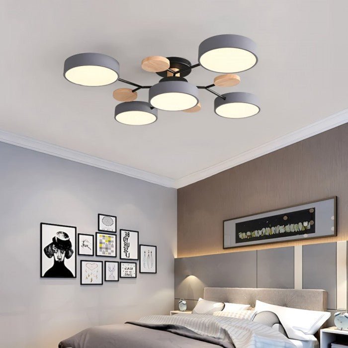 Verzweigte LED-Deckenleuchte - NordicGlow