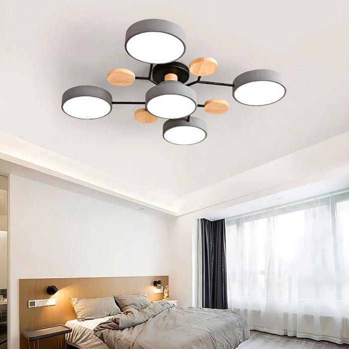 Verzweigte LED-Deckenleuchte - NordicGlow