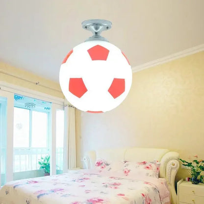 Verspielt Fußball Deckenleuchte - GoalBright