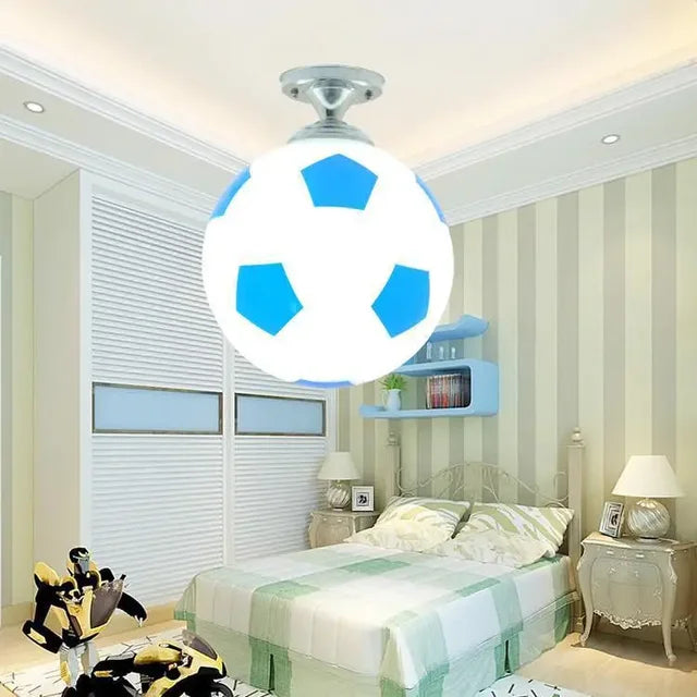 Verspielt Fußball Deckenleuchte - GoalBright