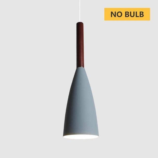 Moderne elegante nordische Stil bunte Pendelleuchte