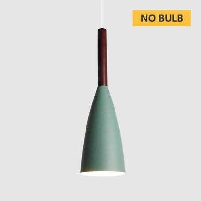 Moderne elegante nordische Stil bunte Pendelleuchte