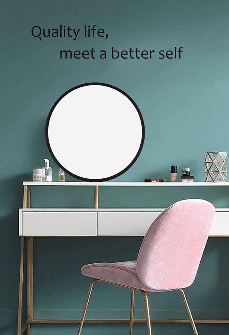 Smart Modern Moon Mirror Wandlampe | Heim Zeile