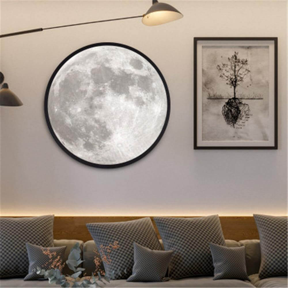 Smart Modern Moon Mirror Wandlampe | Heim Zeile