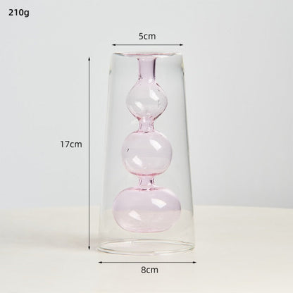 Sprudelnde Glasvasen