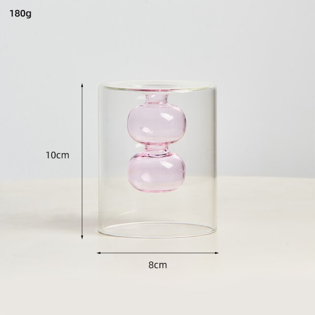 Sprudelnde Glasvasen