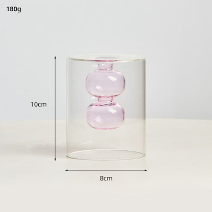 Sprudelnde Glasvasen