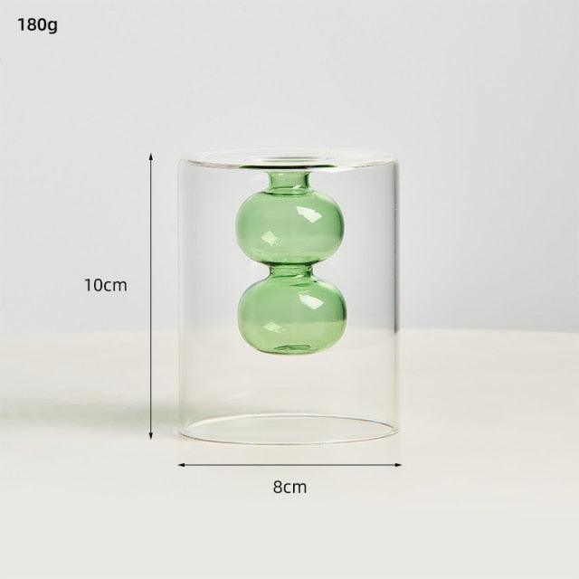 Sprudelnde Glasvasen