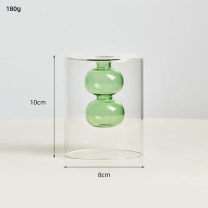 Sprudelnde Glasvasen