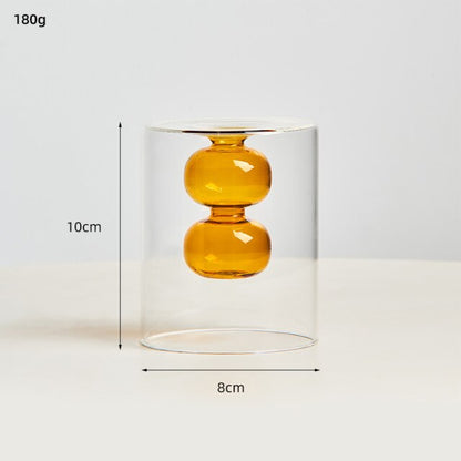 Sprudelnde Glasvasen