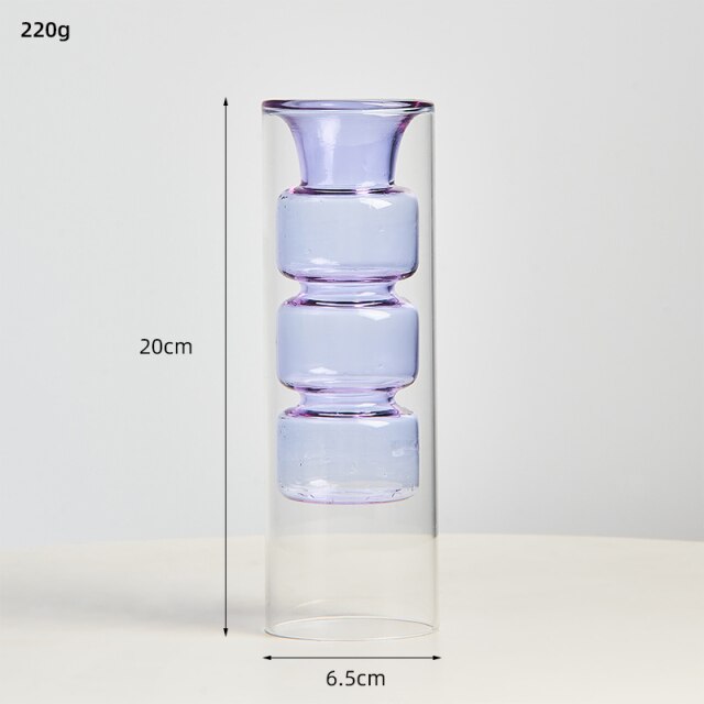 Sprudelnde Glasvasen