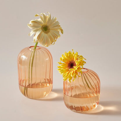 Bunte Glas Globus Vase
