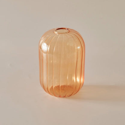 Bunte Glas Globus Vase