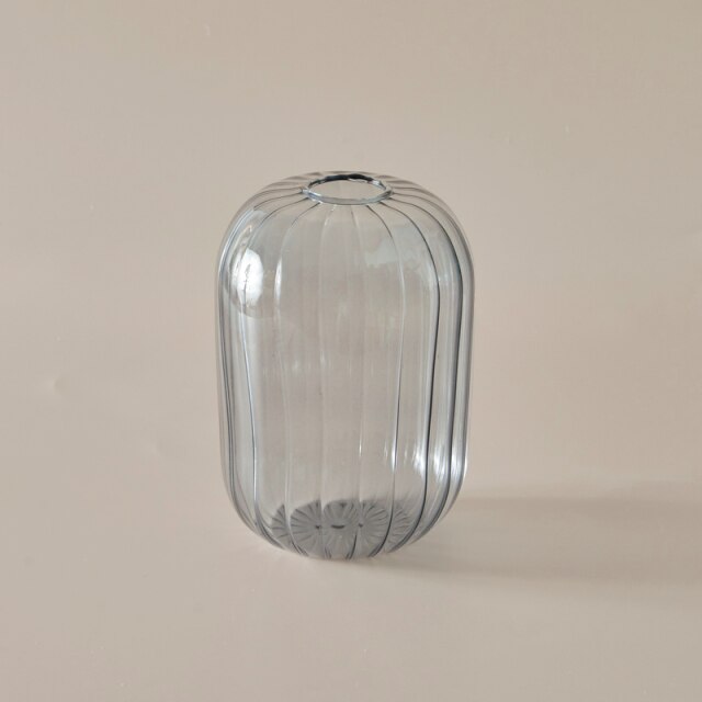 Bunte Glas Globus Vase