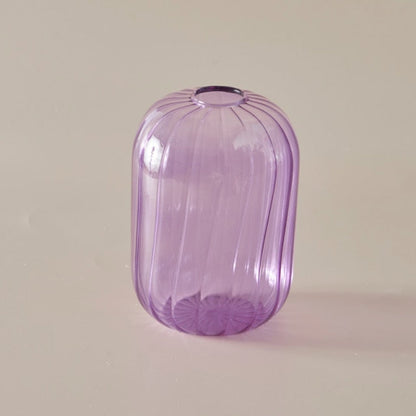 Bunte Glas Globus Vase