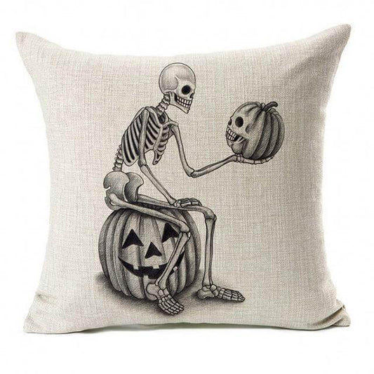 Skeleton Halloween Kissenbezüge