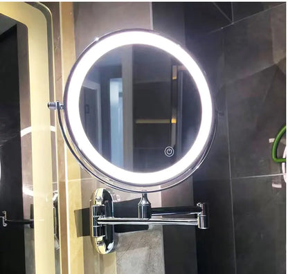 LED wandmontierter Badezimmer Spiegel mit Vergrößerung Heim Zeile