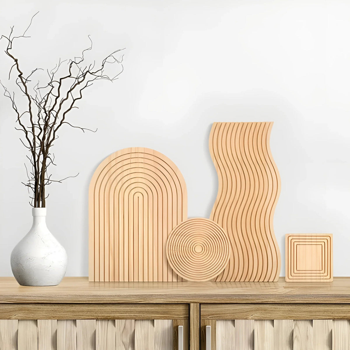 Ripple Wooden Tray - Image 6