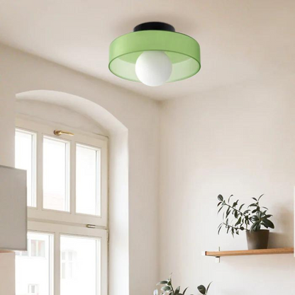Runde Deckenleuchte mit stilvoller Funktionalität - LumiSphere