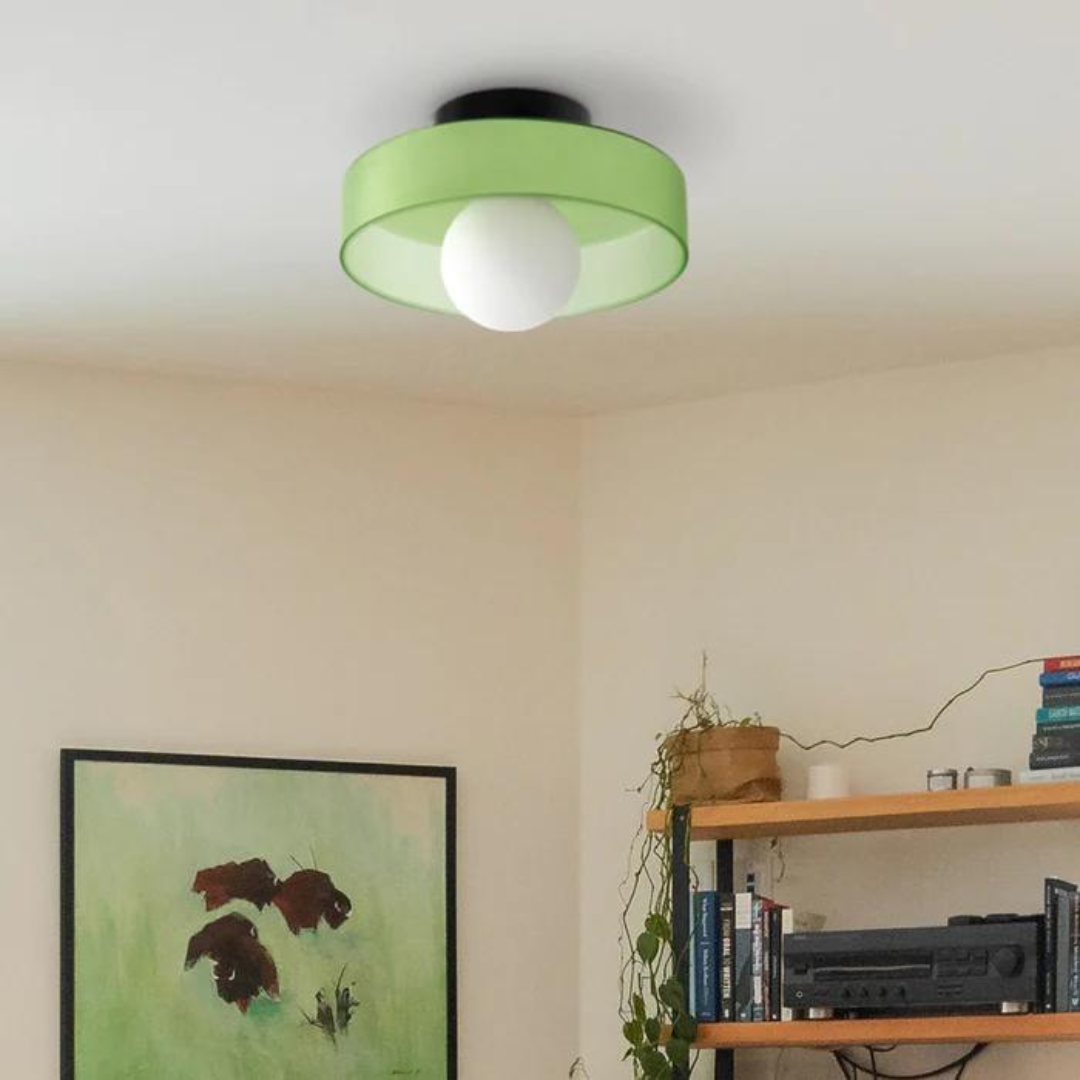 Runde Deckenleuchte mit stilvoller Funktionalität - LumiSphere