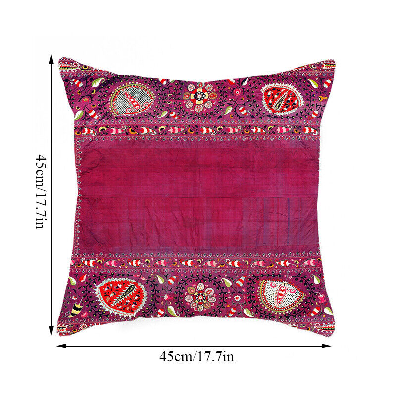 Ethnischer Boho Mandala Druck Leinen Wurf Kissenbezug Sofa Kissenbezug Wohnkultur# Heim Zeile