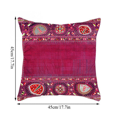 Ethnischer Boho Mandala Druck Leinen Wurf Kissenbezug Sofa Kissenbezug Wohnkultur# Heim Zeile