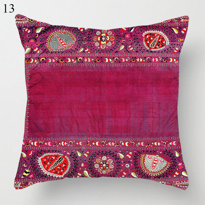 Ethnischer Boho Mandala Druck Leinen Wurf Kissenbezug Sofa Kissenbezug Wohnkultur# Heim Zeile