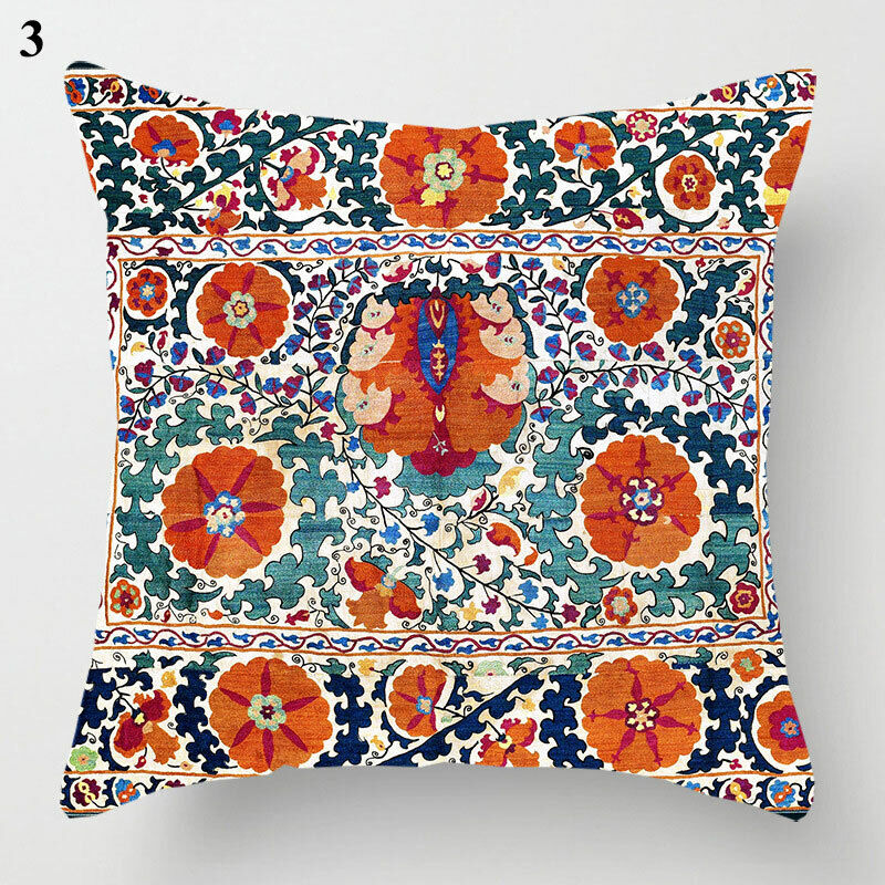 Ethnic Boho Mandala Print Throw Pillow Cover Sofa Pillow Cover Home Decor Home Line