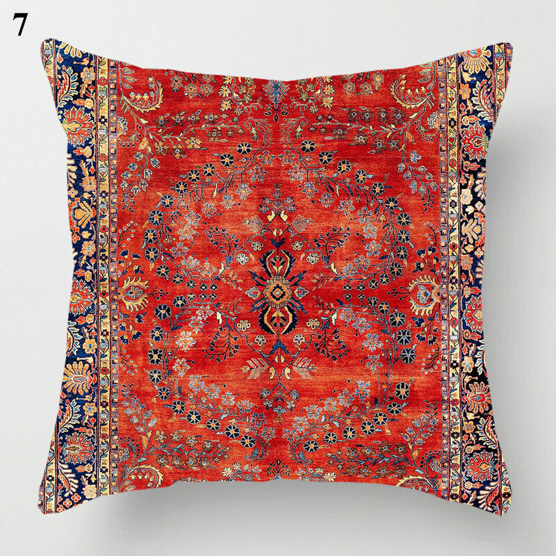 Ethnic Boho Mandala Print Throw Pillow Cover Sofa Pillow Cover Home Decor Home Line