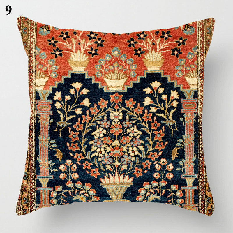 Ethnic Boho Mandala Print Throw Pillow Cover Sofa Pillow Cover Home Decor Home Line