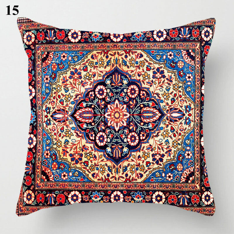 Ethnic Boho Mandala Print Throw Pillow Cover Sofa Pillow Cover Home Decor Home Line