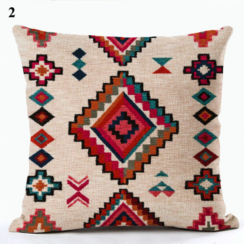 Ethnic Boho Mandala Print Throw Pillow Cover Sofa Pillow Cover Home Decor Home Line