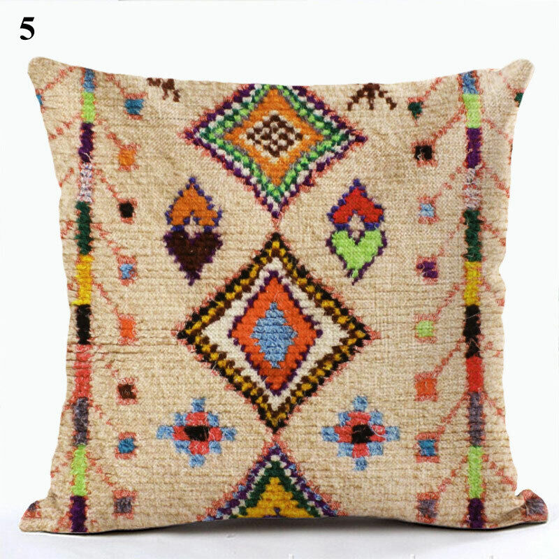 Ethnic Boho Mandala Print Throw Pillow Cover Sofa Pillow Cover Home Decor Home Line