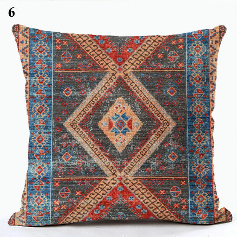 Ethnic Boho Mandala Print Throw Pillow Cover Sofa Pillow Cover Home Decor Home Line