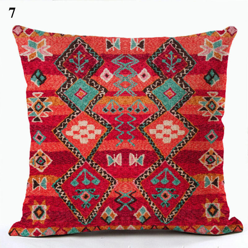Ethnic Boho Mandala Print Throw Pillow Cover Sofa Pillow Cover Home Decor Home Line