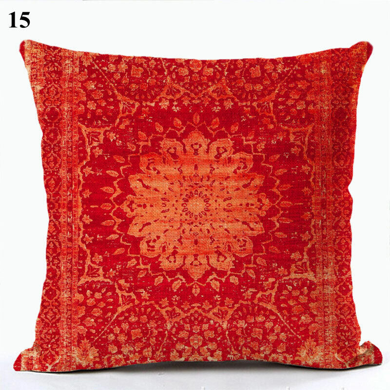 Ethnic Boho Mandala Print Throw Pillow Cover Sofa Pillow Cover Home Decor Home Line