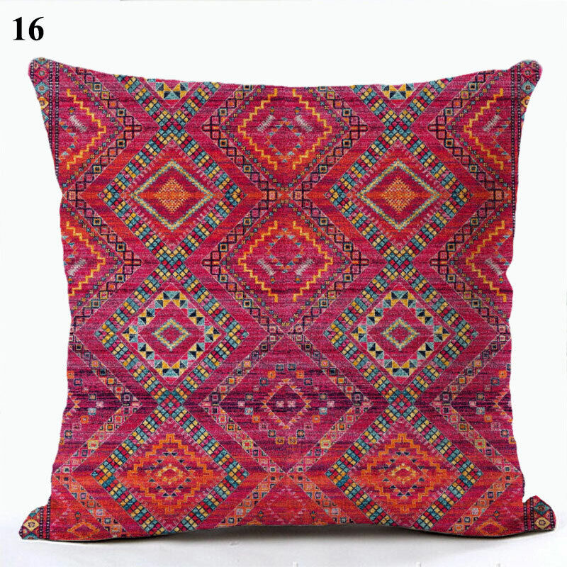 Ethnic Boho Mandala Print Throw Pillow Cover Sofa Pillow Cover Home Decor Home Line