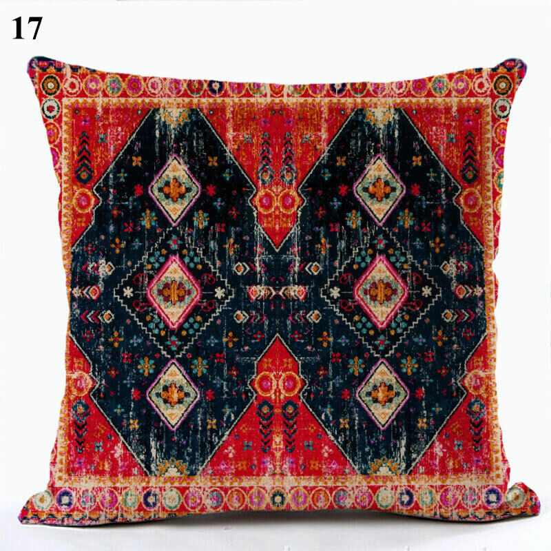 Ethnic Boho Mandala Print Throw Pillow Cover Sofa Pillow Cover Home Decor Home Line